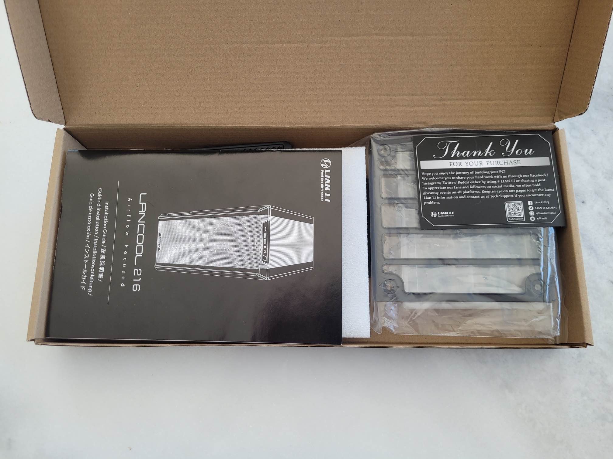 Acessórios do gabinete