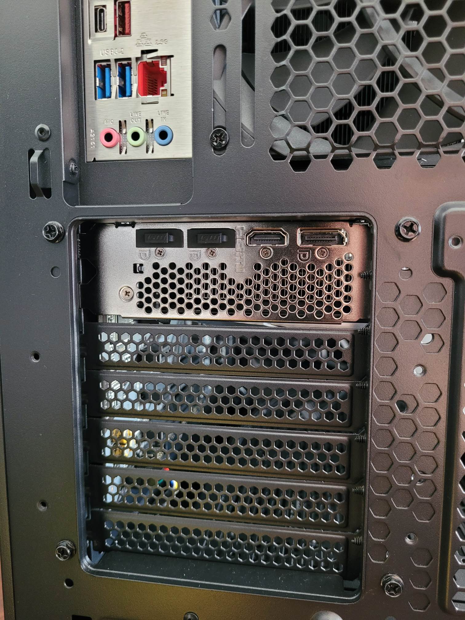 Conexões da Placa de vídeo